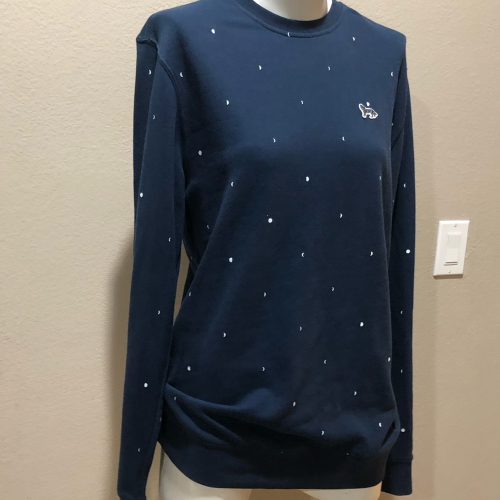Vans men’s blue pullover crewneck sweatshirt